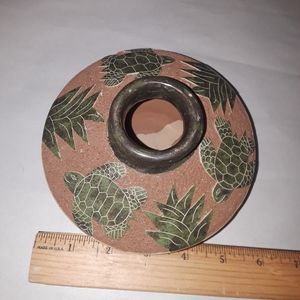 Set of 2 Pottery Art (signed by artist)